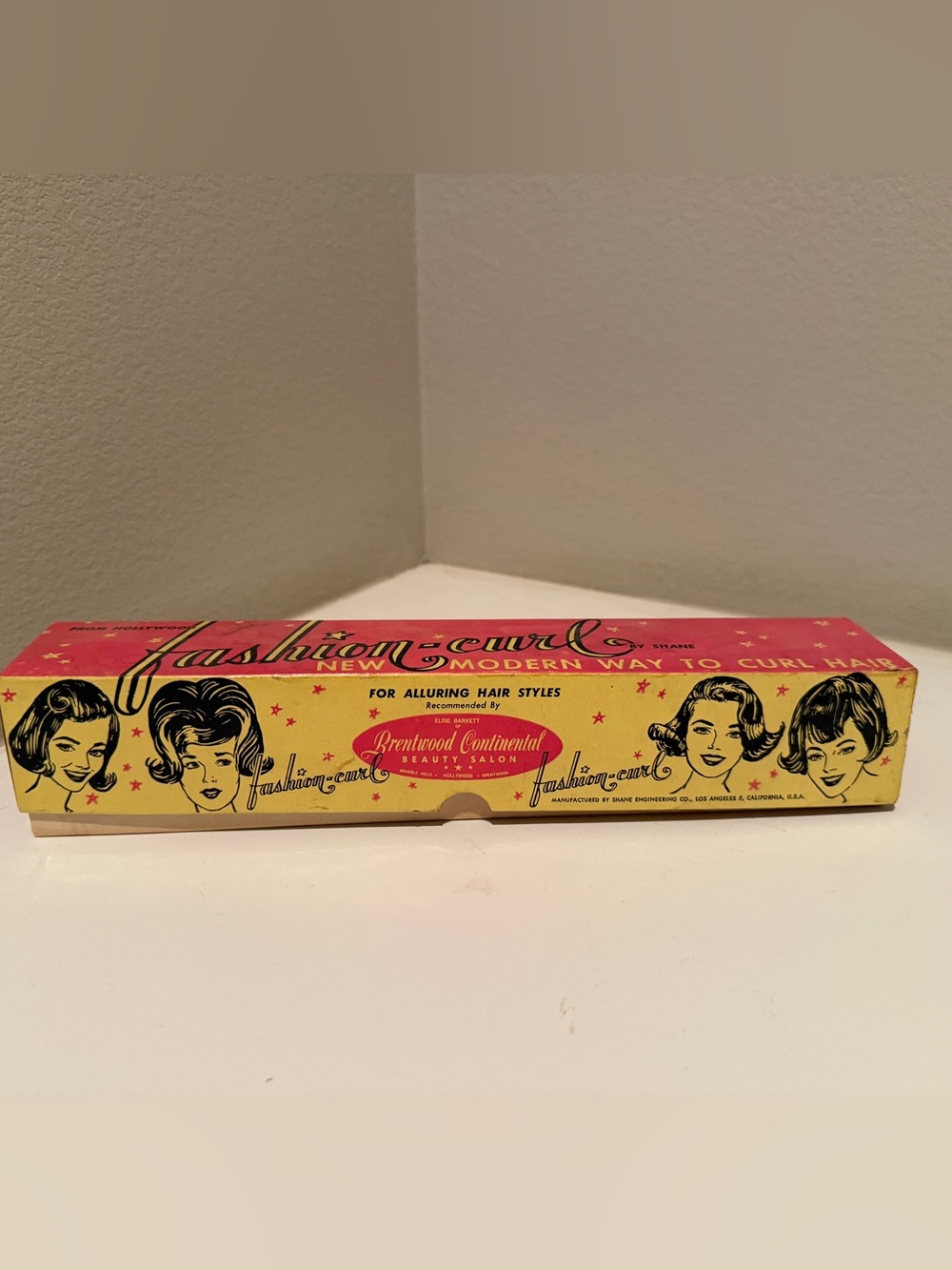 Vintage Fashion Curl by Shane Curling Iron 1960’s